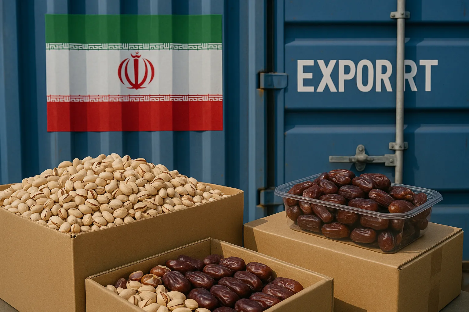 بنر وبلاگی صادرات محصولات کشاورزی ایران تهران گروایت شماره 7