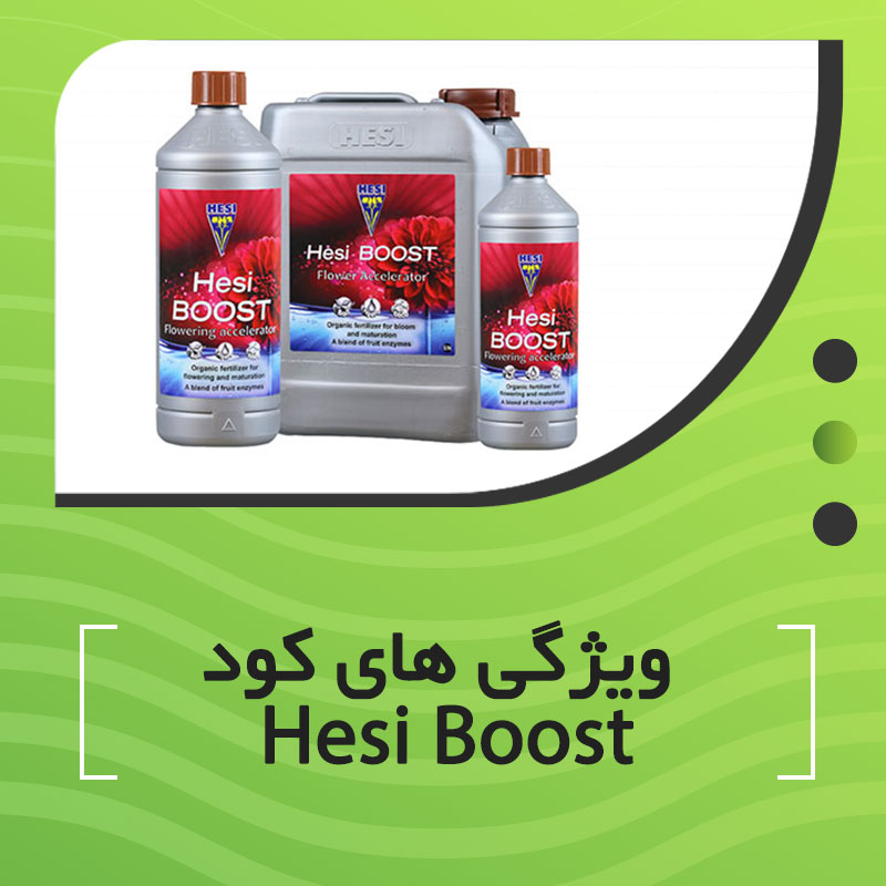 ویژگی های کود Hesi Boost