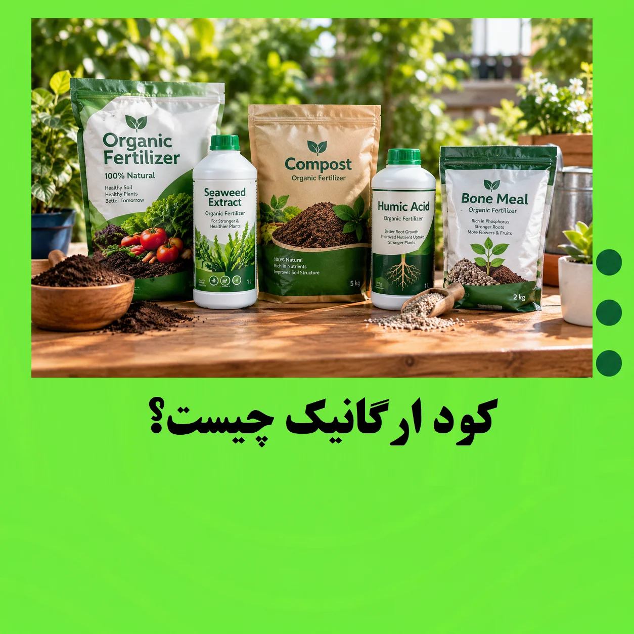 کود ارگانیک چیست؟