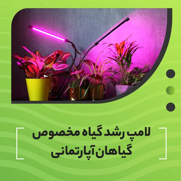لامپ رشد گیاه مخصوص گیاهان آپارتمانی