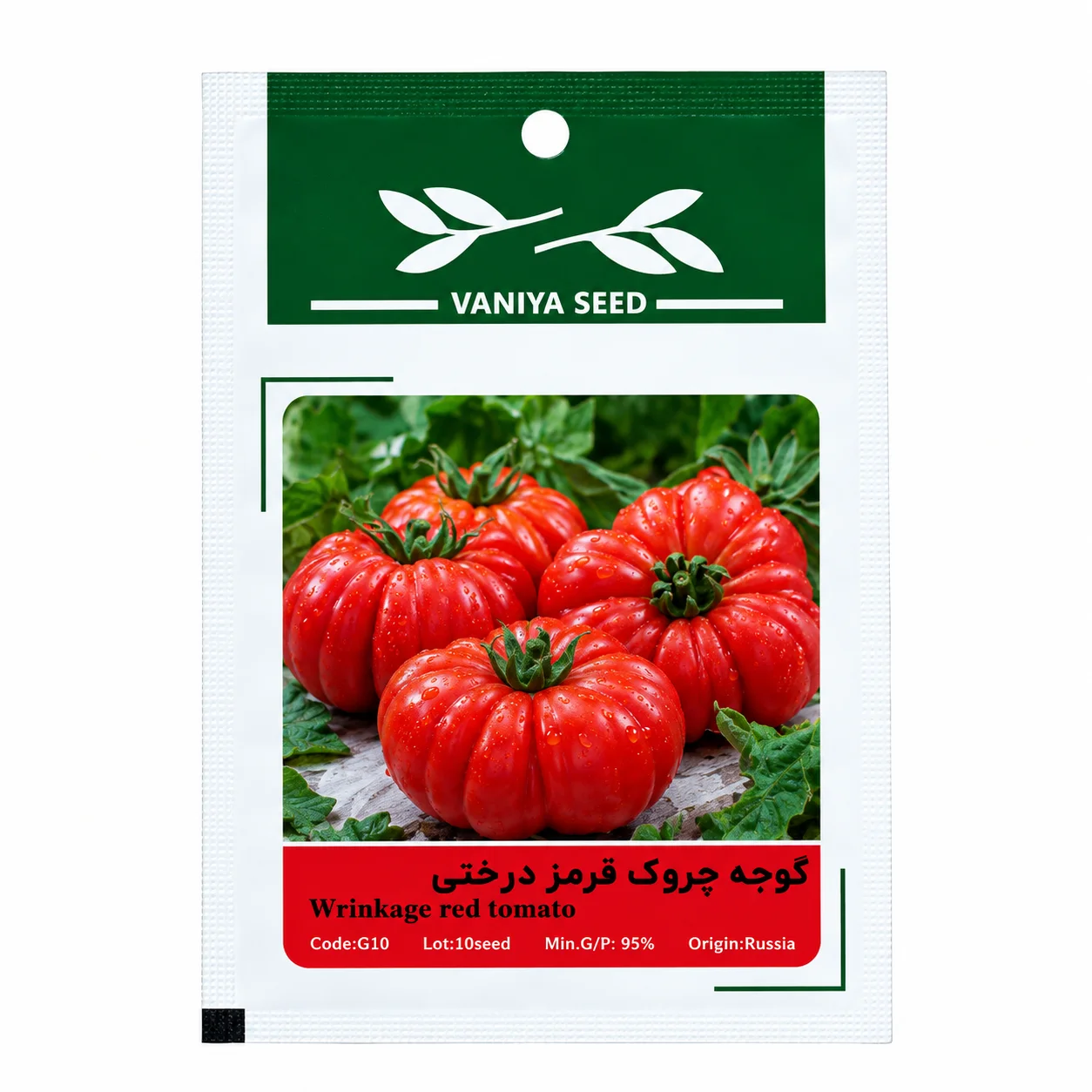 بذر گوجه چروک قرمز درختی وانیا