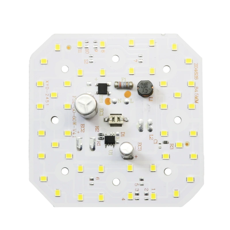 چیپ LED DOB سفید مهتابی 50 وات 220 ولت AC ابعاد 85x85 میلی متر