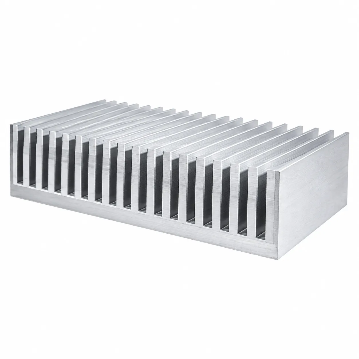هیت سینک آلومینیومی عرض 20 سانتی متر شانه 4.2 سانتی متر (طول 1 متر)