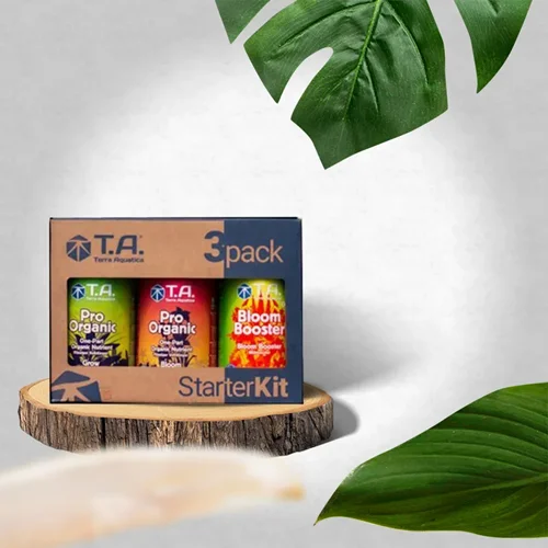 کود استارتر کیت نیم لیتری Terra Aquatica Pro Organic Tripack