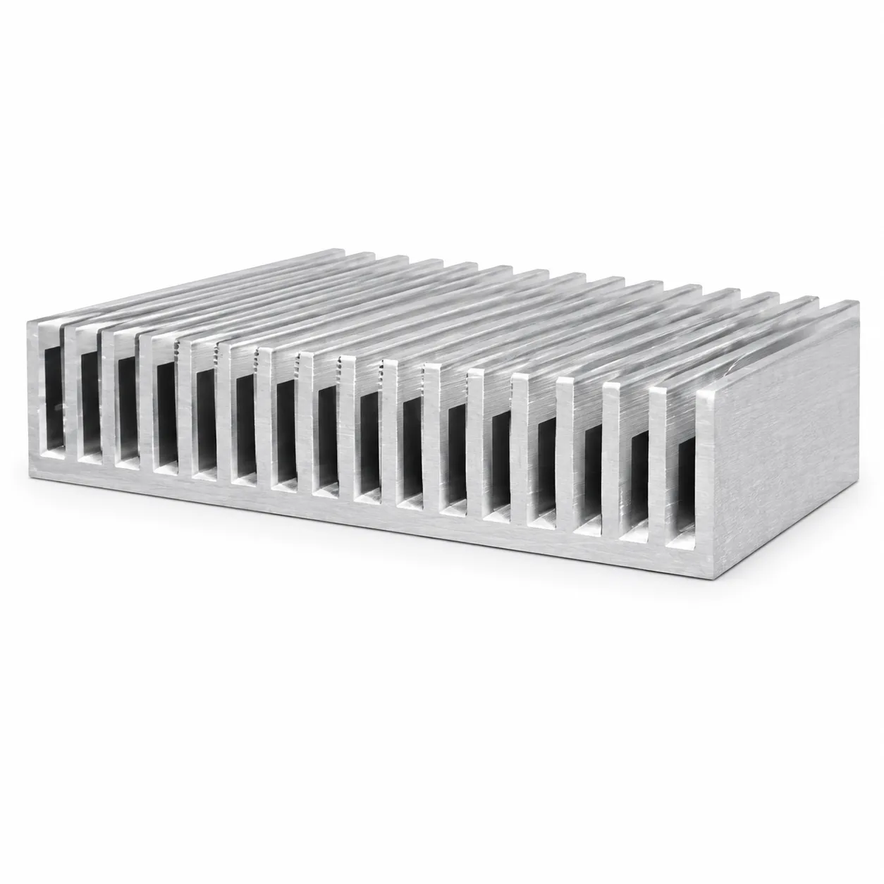 هیت سینک آلومینیومی عرض 15 سانتی متر شانه 2.5 سانتی متر (طول 1 متر)