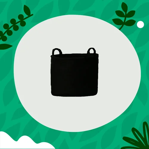 گلدان پارچه ای 5 لیتری مجموعه 6 عددی