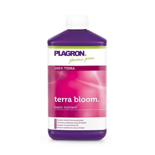 کود پلاگرون ترا بلوم حجم 1 لیتری Plagron Terra Bloom