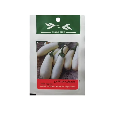 بذر بادمجان سفید قلمی وانیا