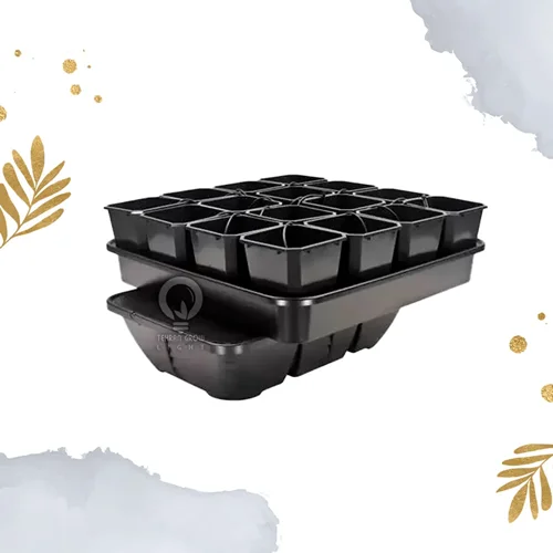 سیستم هیدروپونیک 16 گلدان 12 لیتری پلنت اطلس | PLANT!T ATLAS - Hydroponic Farming System 12 Liters 16 Pots