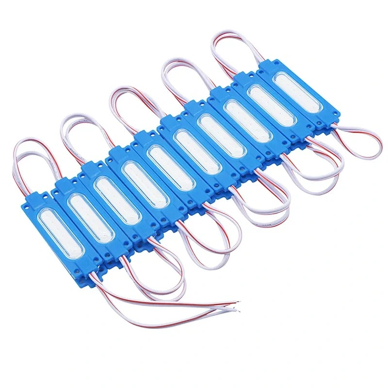 LED COB بلوکی لنز دار 1 وات آبی بسته 20 عددی