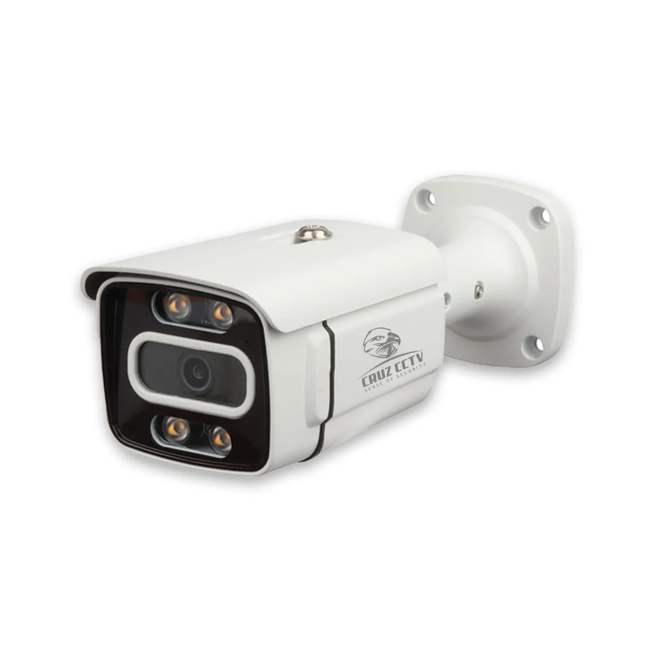 دوربین مداربسته 5 مگاپیکسل IP دید در شب رنگی میکروفون دار مدل CRUZ HA-2451-Mic DARKLIGHT