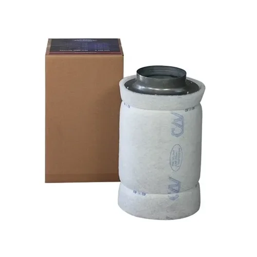 فیلتر کربن 50 سانتی متری قطر 30 کن لایت | CAN-Lite 1100 m3/s Flange 200 mm Carbon Filter
