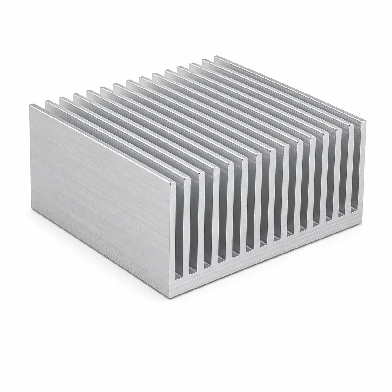 هیت سینک آلومینیومی عرض 10 سانتی متر شانه 4 سانتی متر (طول 1 متر)