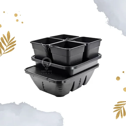 سیستم هیدروپونیک 4 گلدان 18 لیتری پلنت اطلس | PLANT!T ATLAS - Hydroponic Farming System 18 Liters 4 Pots