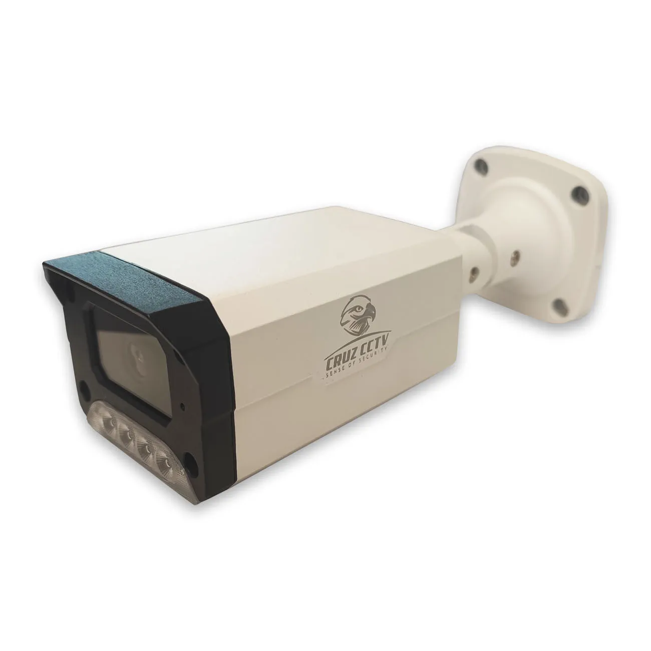 دوربین مداربسته 5 مگاپیکسل IP دید در شب رنگی میکروفون دار مدل CRUZ HA-2458N-Mic DARKLIGHT