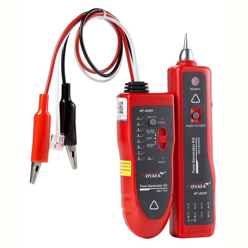 تستر کابل شبکه نویافا مدل NF-806R