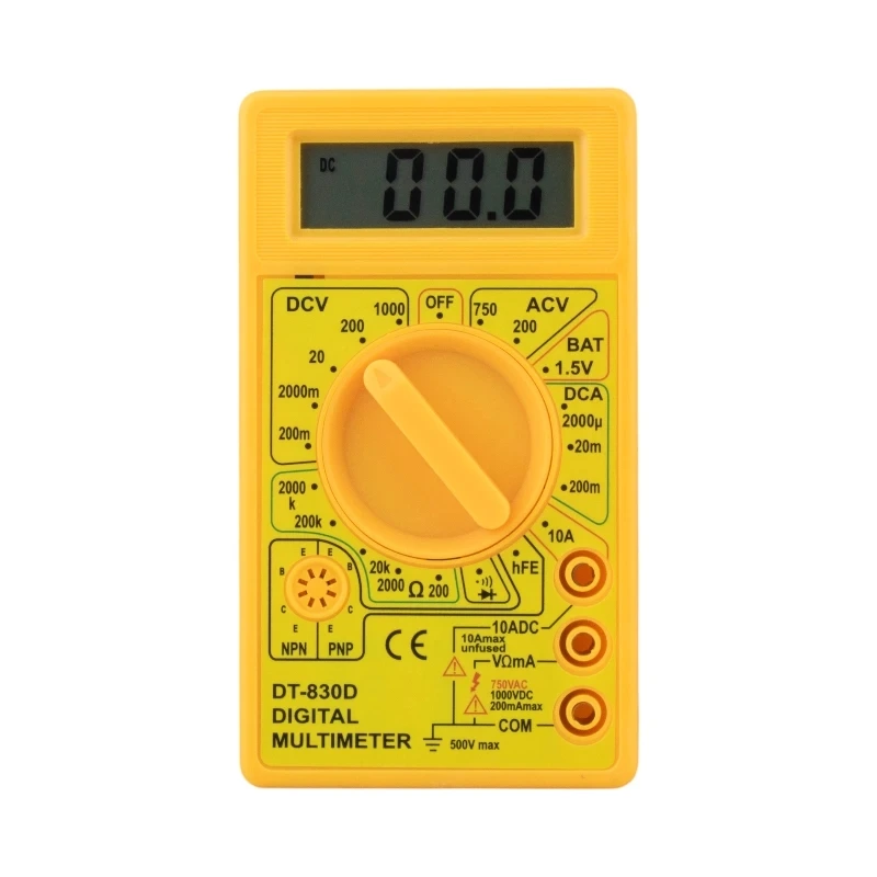 مولتی متر دیجیتال مدل DT-830B