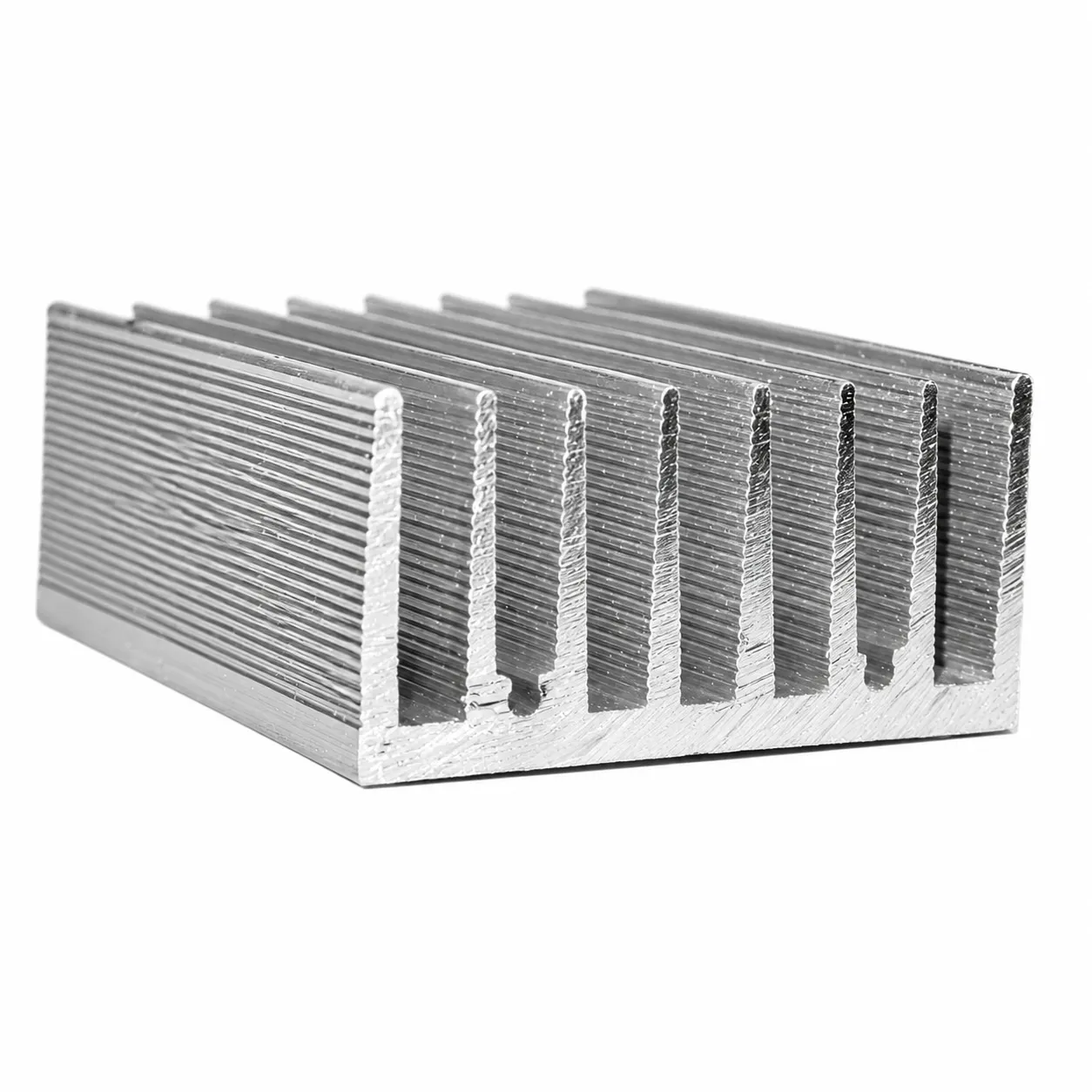 هیت سینک آلومینیومی عرض 8.1 سانتی متر شانه 4 سانتی متر (طول 1 متر)