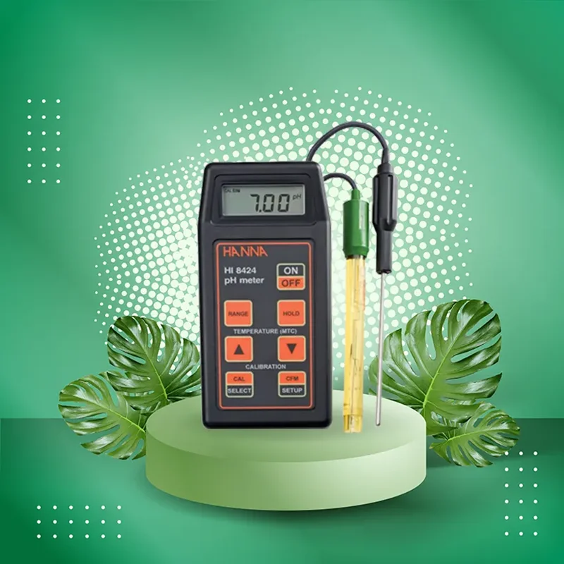 پی اچ متر پرتابل مدل PH-8424