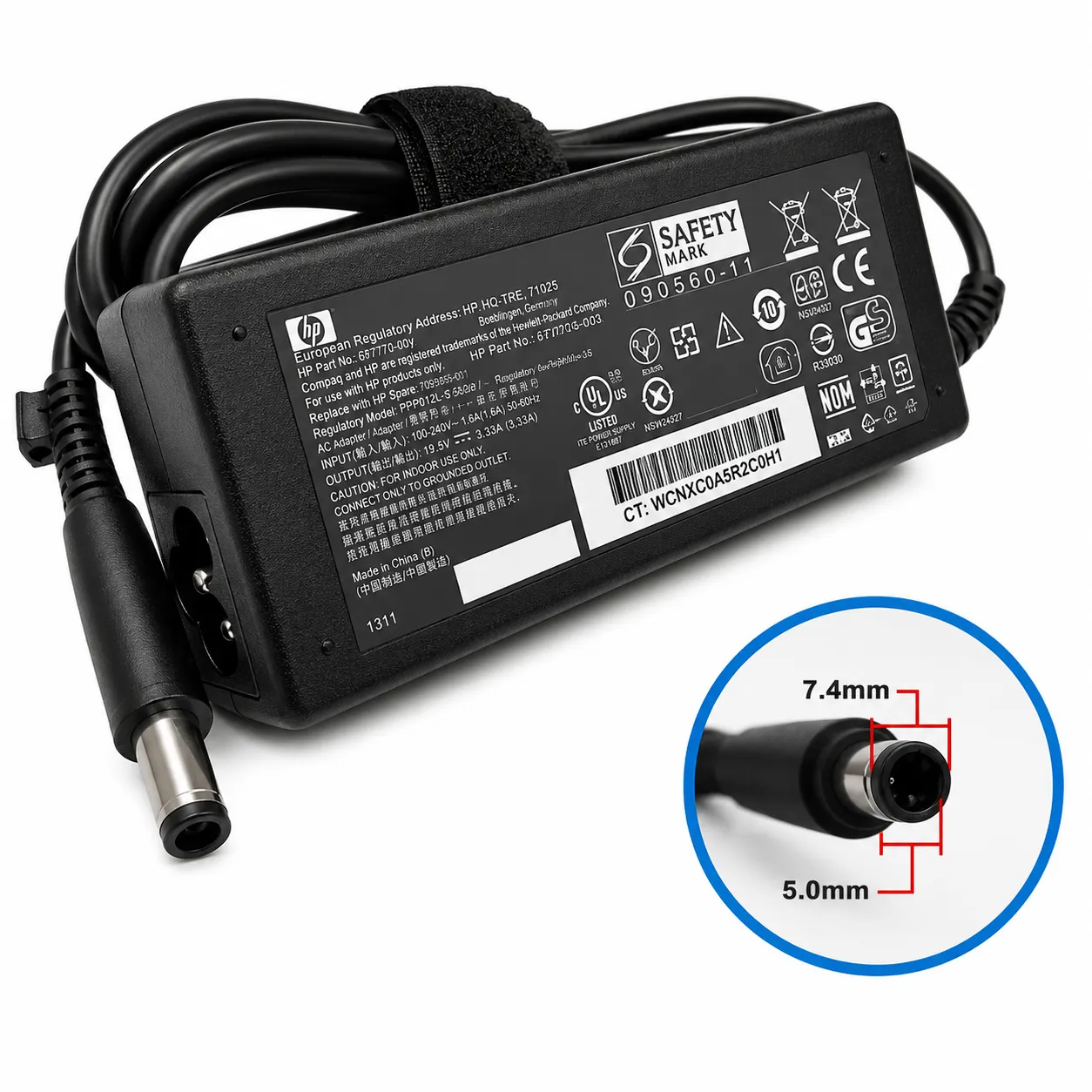 شارژر لپ تاپ 19 ولت 4.7 آمپر اچ پی HP
