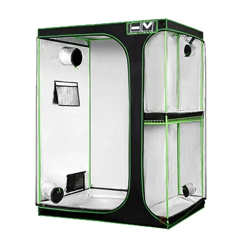 چادر رشد گیاه دو محفظه 120x90x180 هاروست مستر | HM Dual Chamber Plant Growing Booth 120x90x180 cm