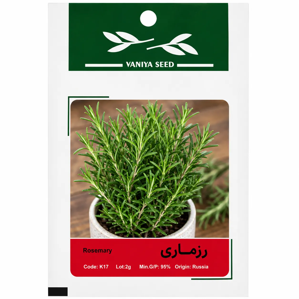 بذر رزماری وانیا