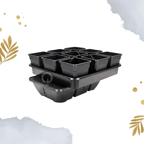 سیستم هیدروپونیک 9 گلدان 18 لیتری پلنت اطلس | PLANT!T ATLAS - Hydroponic Farming System 18 Liters 9 Pots