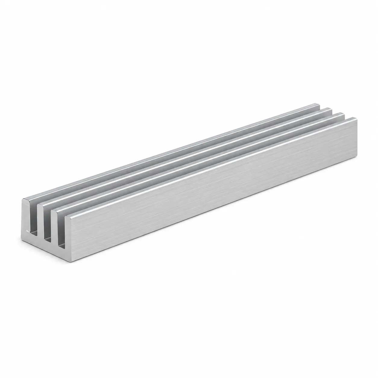 هیت سینک آلومینیومی عرض 1.5 سانتی متر شانه 1 سانتی متر (طول 1 متر)