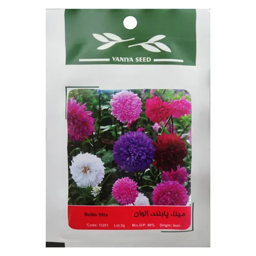 بذر گل مینا پابلند الوان وانیا