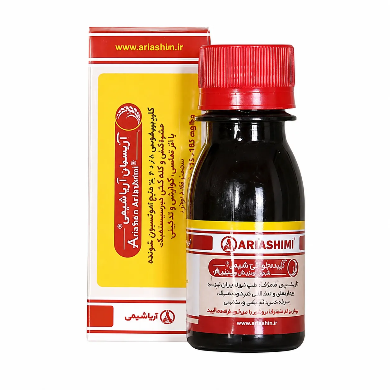 حشره کش کلرپیریفوس آریاشیمی حجم 60 سی سی
