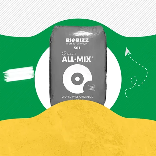 خاک سوپر سویل آل میکس بایوبیز 50 لیتری Biobizz All Mix 50Litre