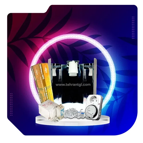 ست لامپ رشد گیاه 250 وات دوره رشد و گلدهی پیور لایت | Pure Light 250w SHP Set & Mirror Reflector