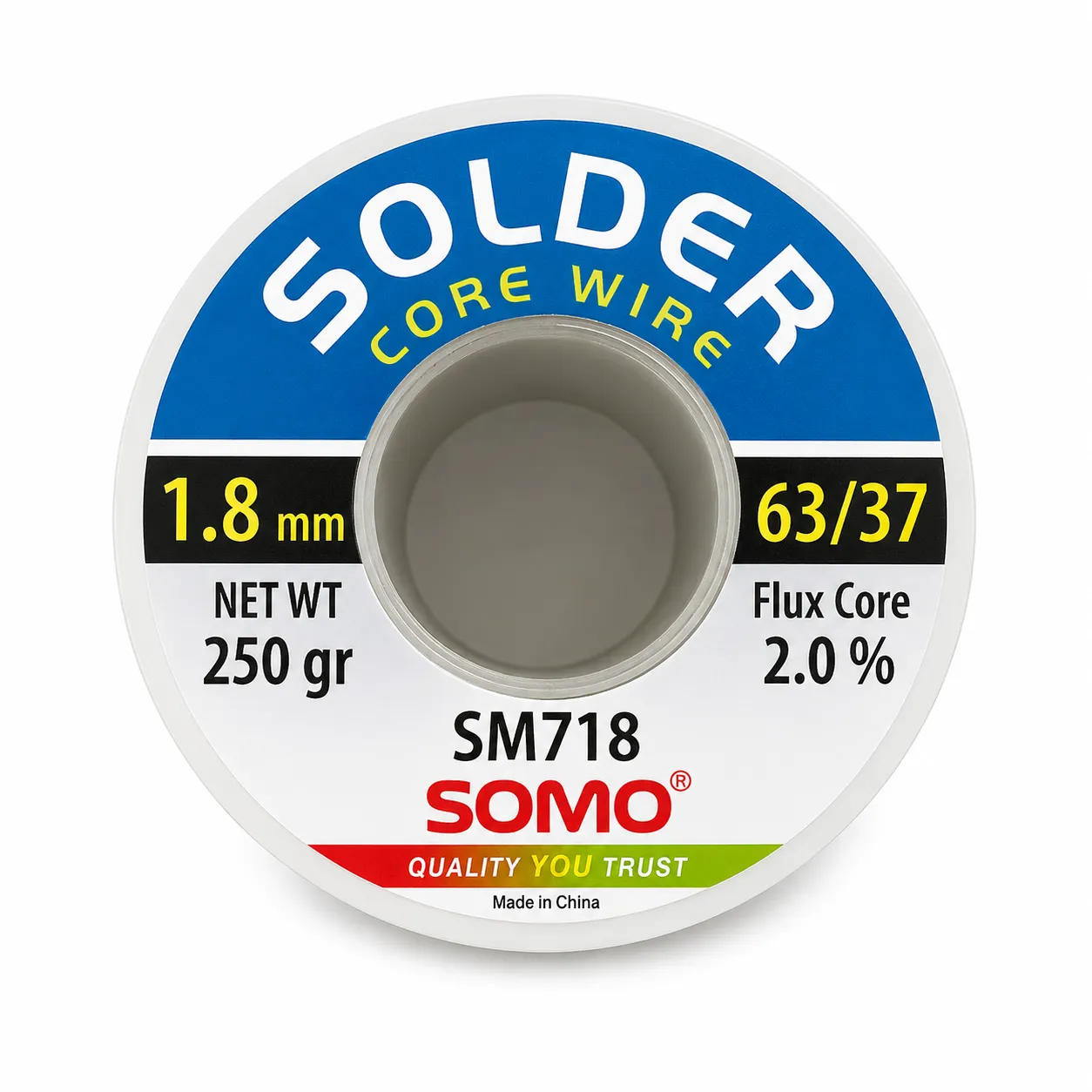 سیم لحیم قطر 1.8 میلی متر سومو مدل 718 SM وزن 250 گرم