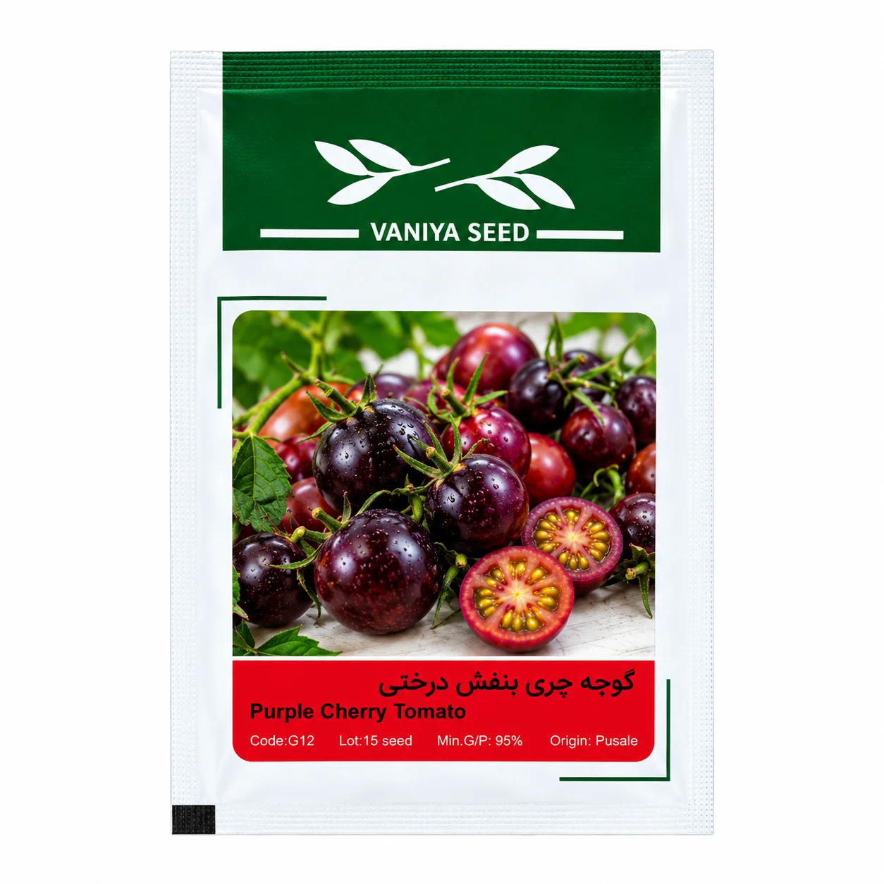 بذر گوجه چری بنفش درختی وانیا