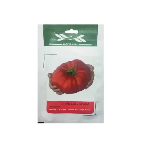 بذر گوجه غول قرمز بوته ای وانیا