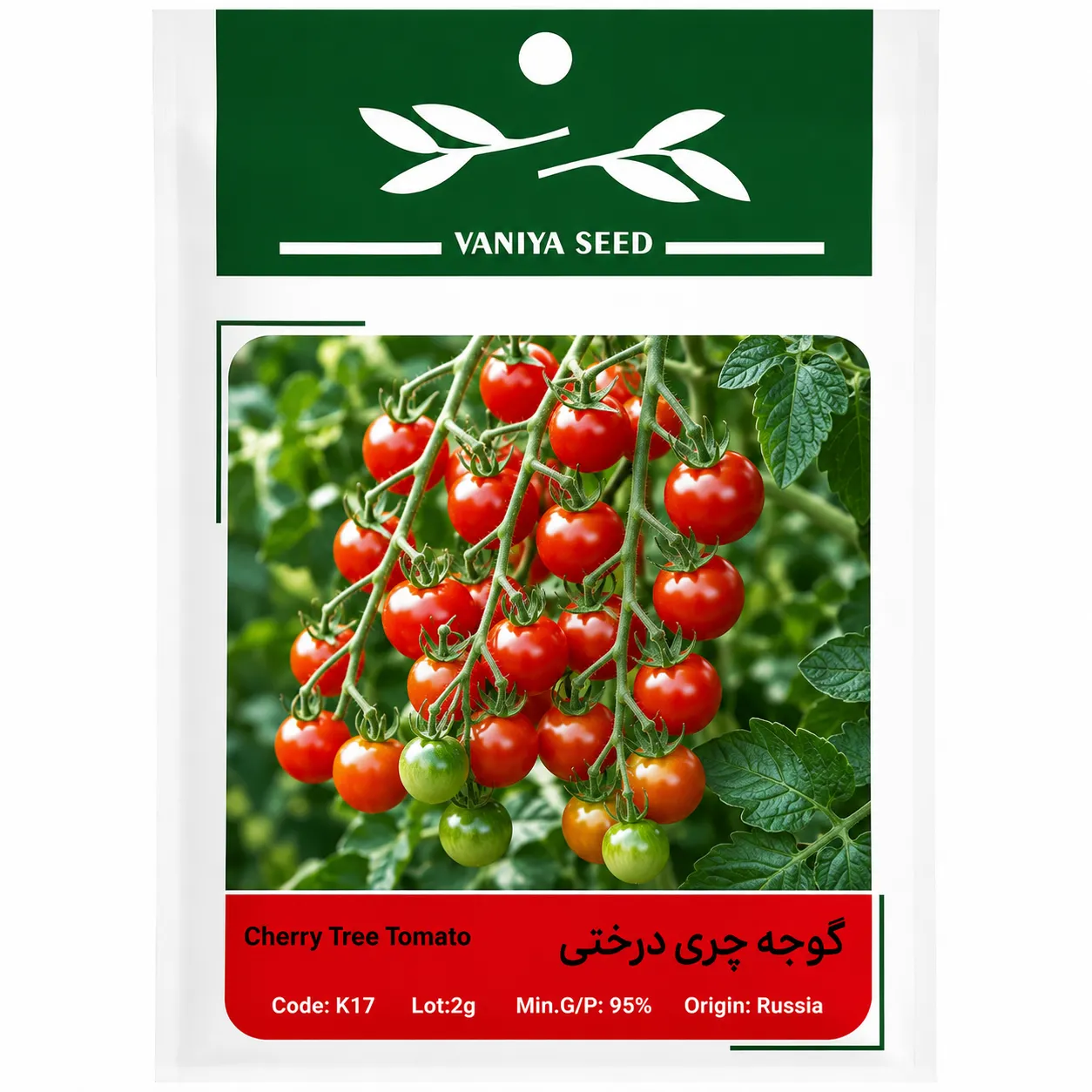 بذر گوجه چری ریز درختی وانیا